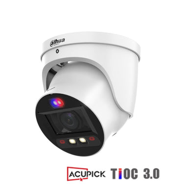 Dahua WizSense Series 8MP TiOC 3.0 Active Deterrence Eyeball Network Camera with 2.7-13.5mm Varifocal Lens and AcuPick Technology IP67