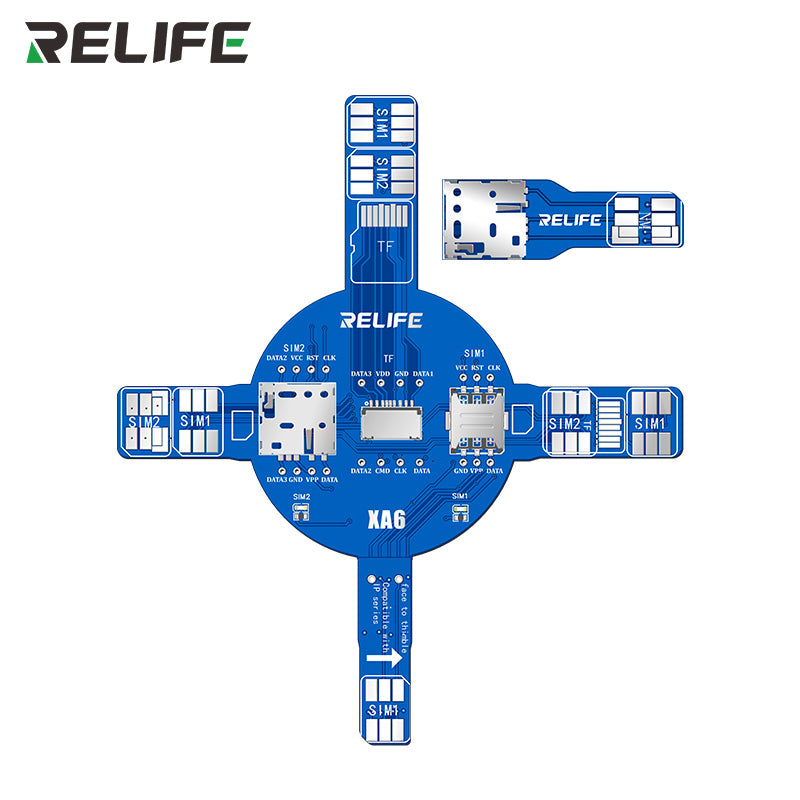 Chargez l'image dans la visionneuse de la galerie, [XA6] RELIFE Dual SIM Card Signal Test Board for iPhone Android
