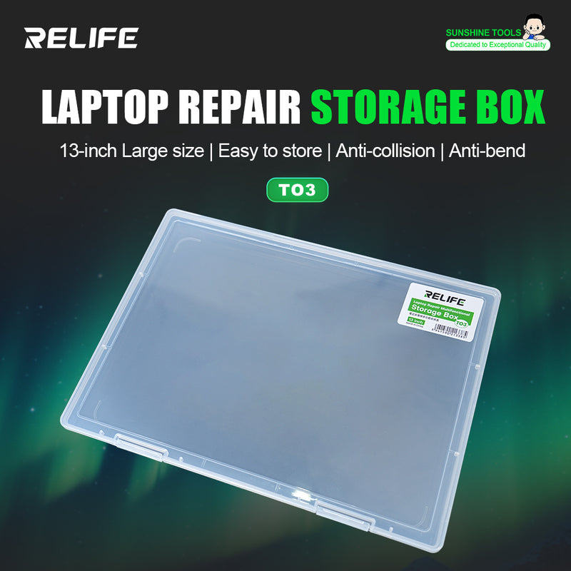 Chargez l&#39;image dans la visionneuse de la galerie, [TO3] RELIFE Laptop Repair Storage Box – Large, Durable, Multi-Purpose - Polar Tech Australia
