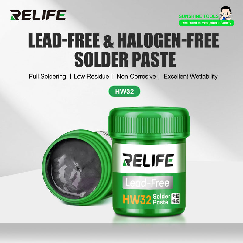 Load image into Gallery viewer, [RELIFE HW32] Eco-Friendly Lead-Free Solder Paste - Polar Tech Australia
