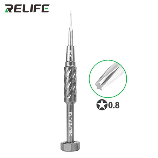 [RL-728] Relife RL-728 S2 Steel Strong Magnetic Extra Hard Anti-slip 2D Screwdriver for Phone Repair