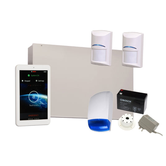 Bosch Alarm System Solution 2000 with 2 Pet PIR + 7 Touchscreen