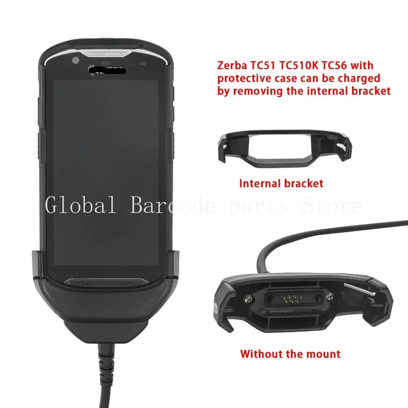 Load image into Gallery viewer, [CBL-TC51-USB1-01][OEM] Zebra Symbol TC51 TC56 TC57 TC510 Series - Power Supply Adapter Charger USB Cable
