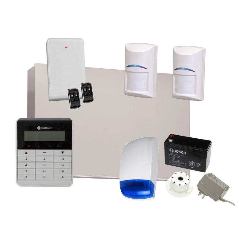 Load image into Gallery viewer, Bosch Alarm System Solution 3000 with 2 Wireless Tri Tech + Text Codepad
