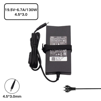 [19.5V-6.7A/130W][4.5*3.0] Dell Inspiron 24-7459 24-5488 7590 14-3467 14-3473 3185 3168 / Vostro 24-5460 15-3568 15-5568 Laptop AC Power Supply Adapter Charger - Polar Tech Australia