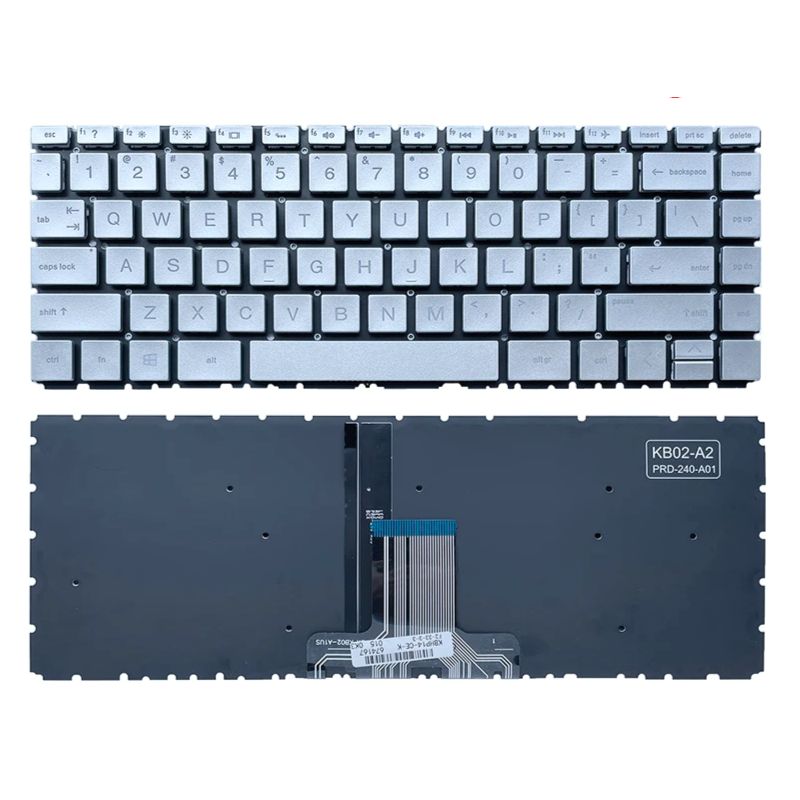 Load image into Gallery viewer, HP TPN-W125 TPN-Q186 TPN-Q189 TPN-Q187 TPN-C131 TPN-Q188 TPN-W190 TPN-14M-BA TPN-14-BS Series - Laptop Keyboard With Back Light US Layout - Polar Tech Australia
