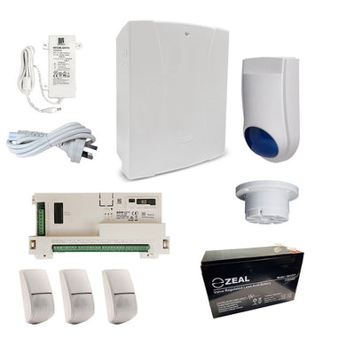 [RKLSP17A] RISCO LightSYS+ Alarm Kit with 3x BWare BUS Dual Tech Detectors and Accessory Kit - Polar Tech Australia