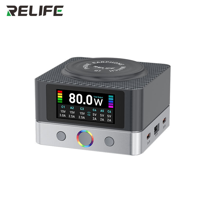 Chargez l&#39;image dans la visionneuse de la galerie, [RELIFE Q7]  6-Port Smart Charger - Polar Tech Australia

