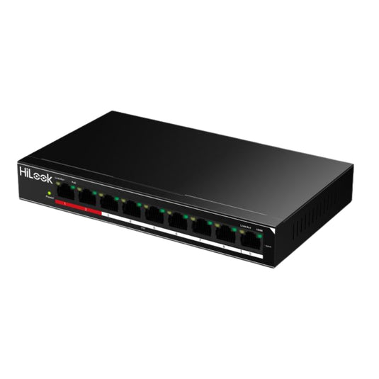 [Hilook-NS-0109P-58] Hikvision HiLook 8 port PoE Switch 8 x 100 Mbps PoE ports - Polar Tech Australia