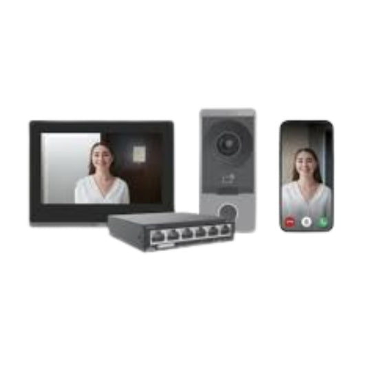 [UNV-KIT201S-327S-W] Uniview IP Intercom Kit White - Polar Tech Australia