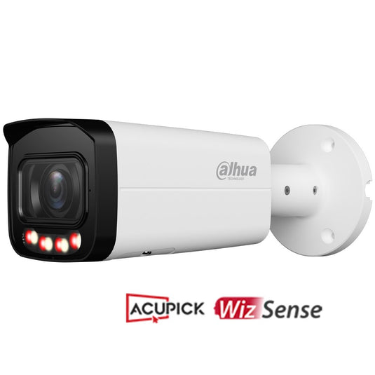 [DH-IPC-HFW3867T-ZAS-IL-ANZ] Dahua WizSense Series 8MP Bullet Network Camera with 2.7-13.5mm Varifocal Lens, AcuPick Technology and White Light LED IP67