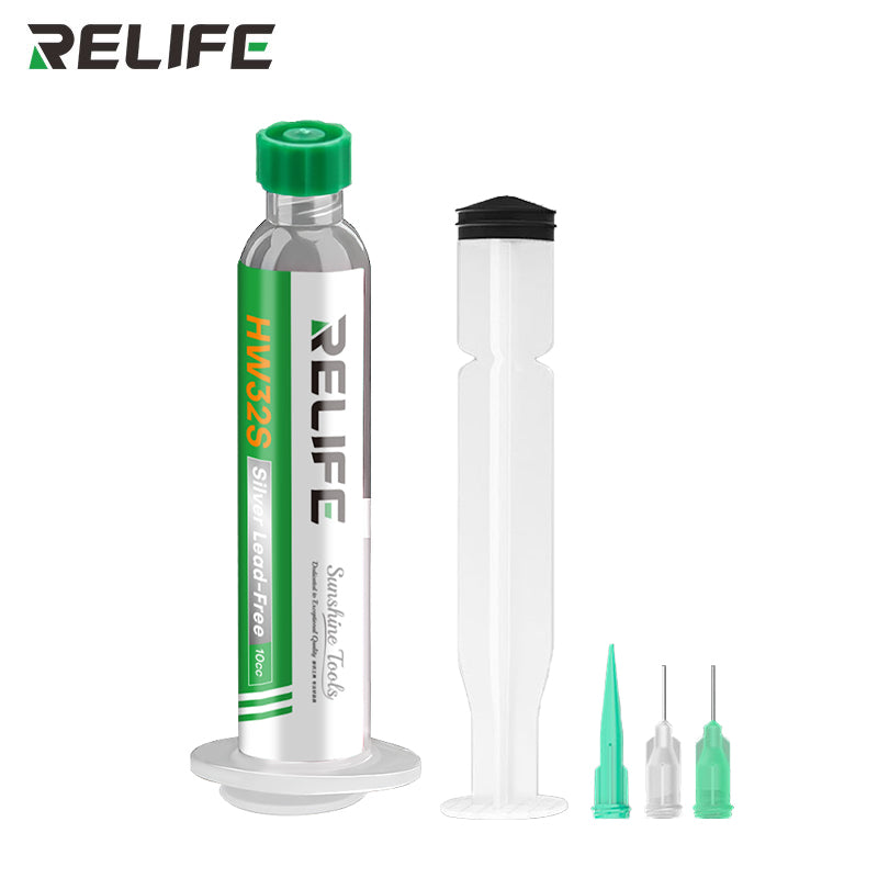 Load image into Gallery viewer, [RELIFE HW32S] Eco-Friendly Lead-Free Solder Paste
