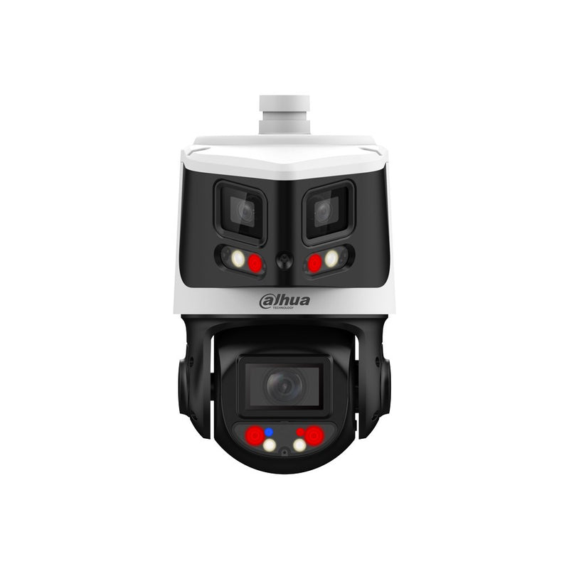 Chargez l&#39;image dans la visionneuse de la galerie, [DH-SDT3E410-8P-MB-A-PV1] Dahua X-Spans Series Twin TiOC 4MP PTZ and 2x4MP Duo Panoramic Network Camera, 10x Optical Zoom with Starlight Technology IP66
