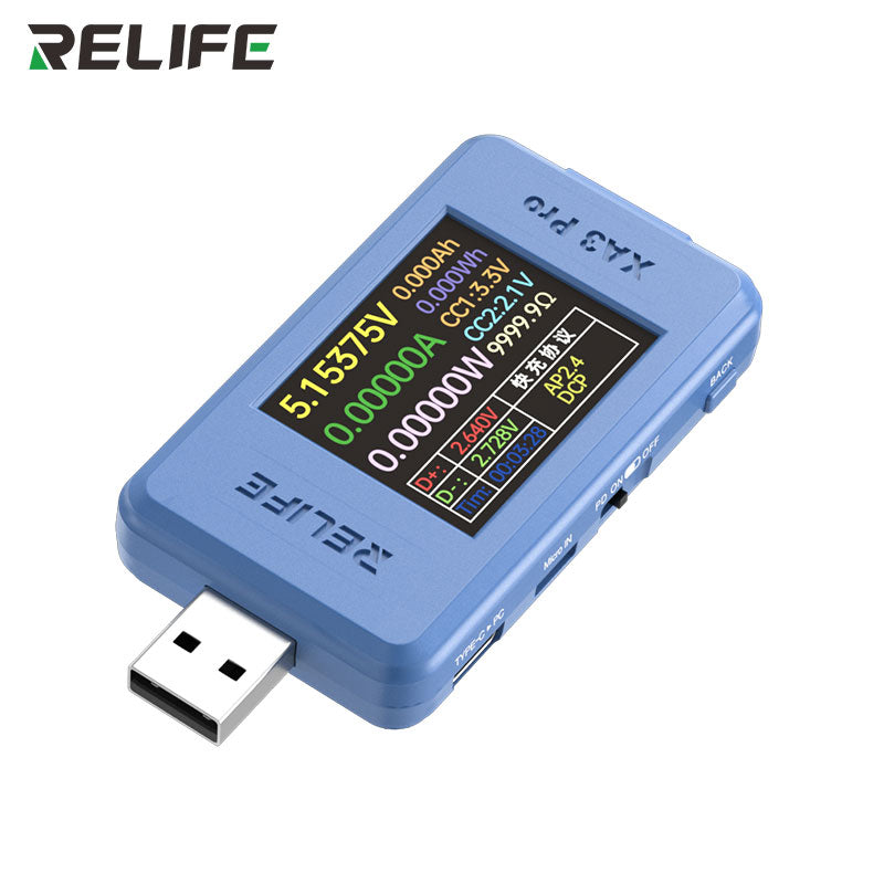 Chargez l&#39;image dans la visionneuse de la galerie, [XA3 Pro] RELIFE USB Smart Tester - Polar Tech Australia
