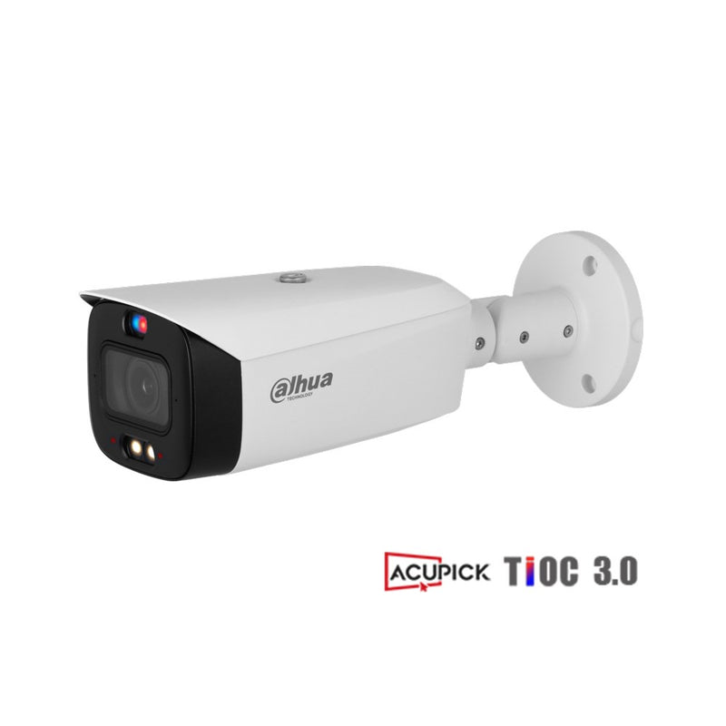 Load image into Gallery viewer, [DH-IPC-HFW3849T1-AS-PV-ANZ-S2] Dahua WizSense Series 8MP TiOC 3.0 Active Deterrence Bullet Network Camera with 2.8mm Fixed Lens and AcuPick Technology IP67
