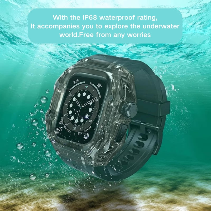 Load image into Gallery viewer, [IP68 Waterproof] Apple Watch Series 10 42mm 46mmm - All-in-One Diving &amp; Rainproof Waterproof Watch Band With Shell &amp; Film

