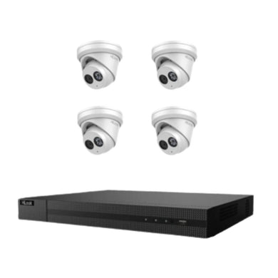 [Camerakit-8mp-Hilook] Hikvision HiLook 8MP 4 Channel CCTV Kit - Polar Tech Australia