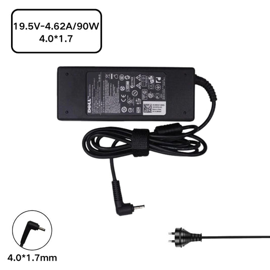 [19.5V-4.62A/90W][4.0*1.7] Dell XPS 13 9333 XPS 11 9P33-2002 XPS 13 9333-1883 XPS 12 9Q34-P20S002 XPS 12 221X Laptop AC Power Supply Adapter Charger - Polar Tech Australia