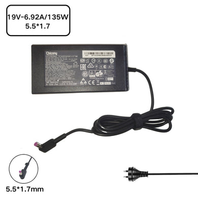 [19V-6.92A /135W][5.5*1.7] Acer ConceptD CN315-71P Nitro 5 AN515-57 Laptop AC Power Supply Adapter Charger - Polar Tech Australia
