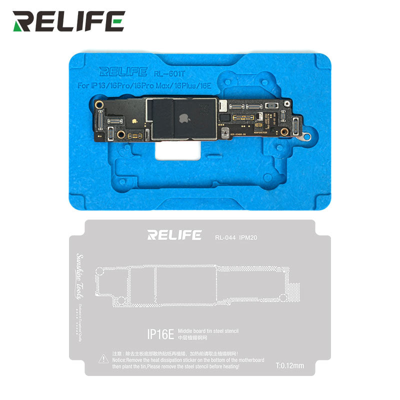 Cargue la imagen en el visor de la galería, [RL-601T] RELIFE iPhone 16 Series Mid-Tier Motherboard Repair Fixture Set
