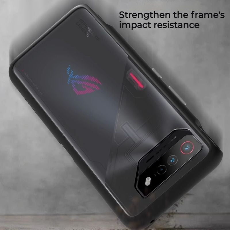 Load image into Gallery viewer, ASUS Rog Phone 7 &amp; 7 Ultimate - Transparent &amp; Matte Military-grade Shockproof Heavy Duty Series Case - Polar Tech Australia

