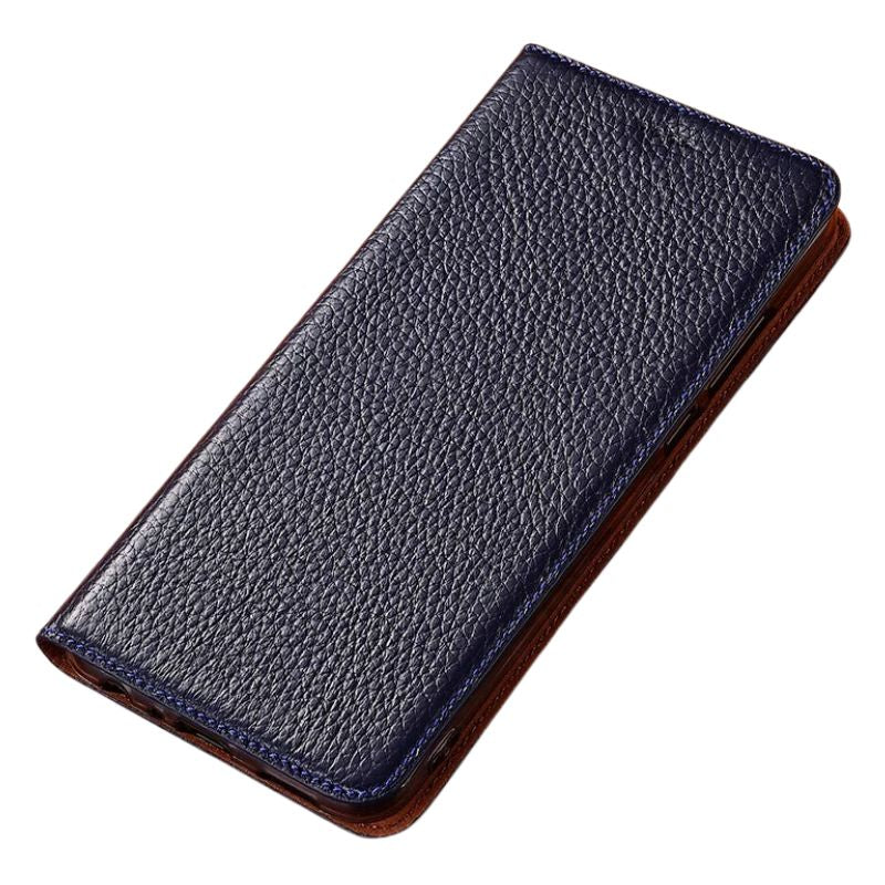 Load image into Gallery viewer, [With Card Slot] Asus Zenfone 7 - Full Cover Shockproof Flip Genuine Leather Series Soft Case - Polar Tech Australia

