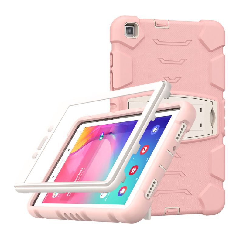 Load image into Gallery viewer, [Built-in Stand] Samsung Galaxy Tab S7 Plus/S8 Plus/S7 FE 12.4&quot; - Full Cover Silicone Shockproof Case - Polar Tech Australia
