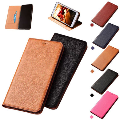 [With Card Slot] Asus Zenfone 9 - Full Cover Shockproof Flip Genuine Leather Series Soft Case - Polar Tech Australia