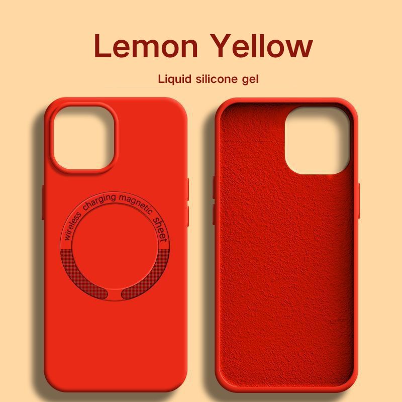 Cargue la imagen en el visor de la galería, [Magsafe Compatible] Apple iPhone 16/Pro/Max - Solid Color Liquid Silicone Magnetic Essentials Series Case - Polar Tech Australia
