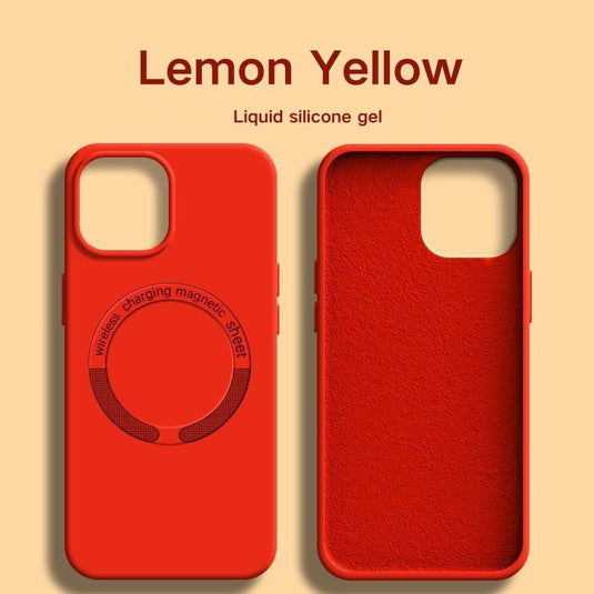 [Magsafe Compatible] Apple iPhone 16/Pro/Max - Solid Color Liquid Silicone Magnetic Essentials Series Case - Polar Tech Australia
