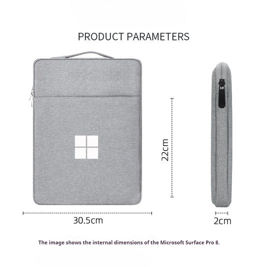 Microsoft Surface Pro 4/5/6/7 - Business Handbag Case Sleeve With Power Bank Bag - Polar Tech Australia