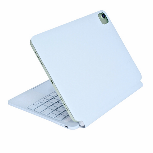 Magic Magnetic Floating Trackpad Wireless 7 Multi-Color Backlit Keyboard Case for Apple iPad 10.9” & 11“ 10/11th Gen (2022/2025)