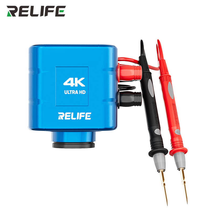 Cargue la imagen en el visor de la galería, [MC2] RELIFE Multi-Function 4K Digital Microscope Camera with Built-In Multimeter
