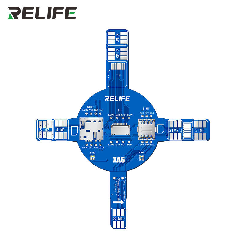 Chargez l'image dans la visionneuse de la galerie, [XA6] RELIFE Dual SIM Card Signal Test Board for iPhone Android
