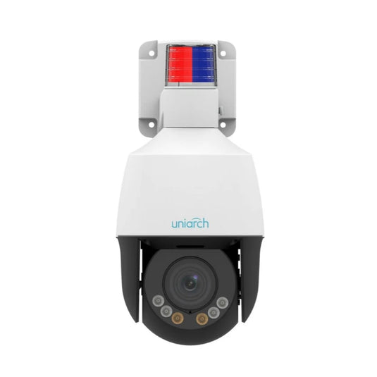 [Unia-IPC-P1E5-AX4PKC] Uniarch MP Active Deterrence PTZ with Mic / Speaker 4x Optical Zoom - Polar Tech Australia