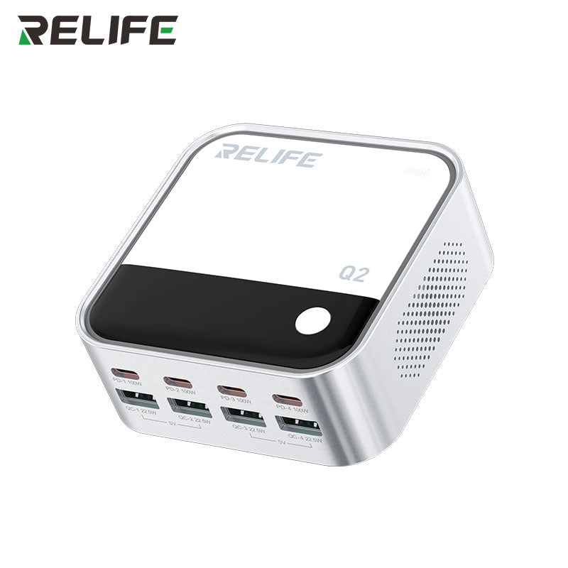 Load image into Gallery viewer, [RELIFE Q2] 120W GaN Desktop Charger – Fast, Smart &amp; Stylish - Polar Tech Australia
