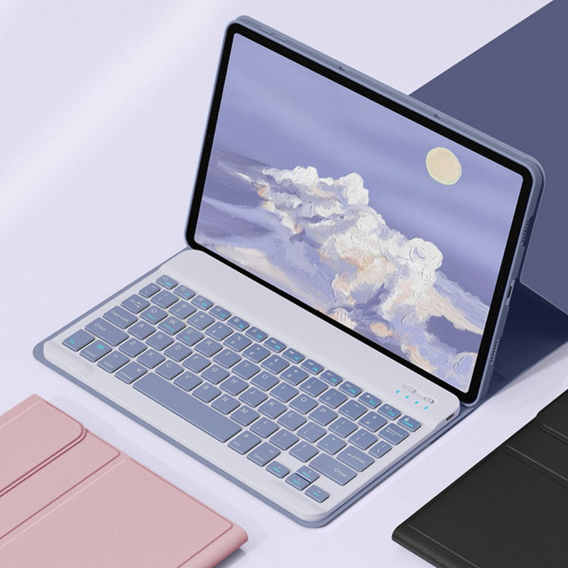 Cargue la imagen en el visor de la galería, Lenovo Tab M11 11.0&quot; 2024 (TB-330XU/330FU) - Detachable Magnetic Bluetooth Keyboard Case With Backlight and Mouse - Polar Tech Australia
