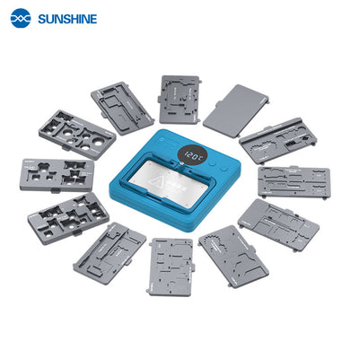[SS-T12B] 13 in 1 SUNSHINE Intelligent Maintenance iPhone Mainboard Heating Platform