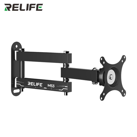 [MS3] RELIFE 360° Rotating Monitor Arm - Flexible, Space-Saving Mount for 14"–27" Monitors