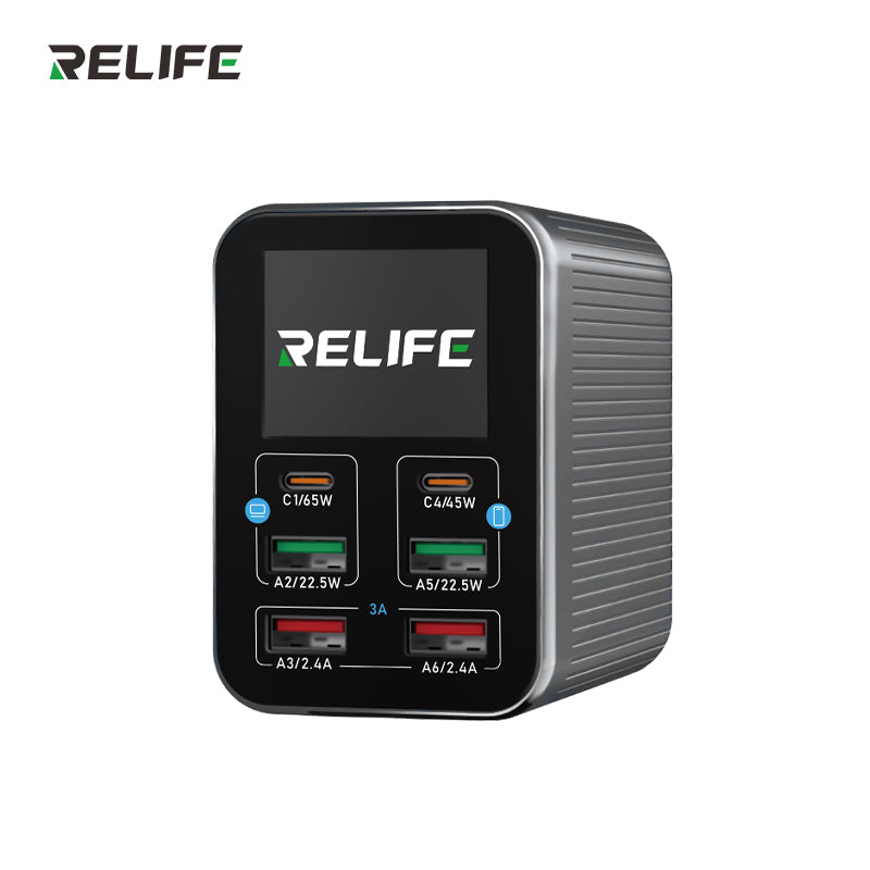 Load image into Gallery viewer, [Q4] RELIFE 72W Smart 6-Port Fast Charger
