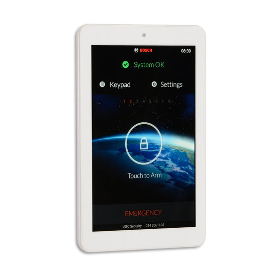 Bosch Alarm System Solution 2000 with 2 Quad + 7 Touchscreen