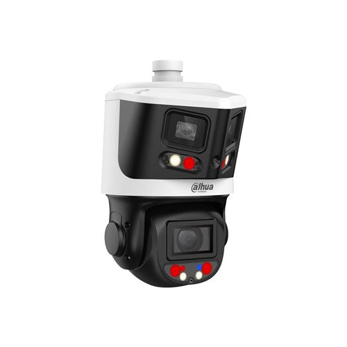 Chargez l&#39;image dans la visionneuse de la galerie, [DH-SDT3E410-8P-MB-A-PV1] Dahua X-Spans Series Twin TiOC 4MP PTZ and 2x4MP Duo Panoramic Network Camera, 10x Optical Zoom with Starlight Technology IP66
