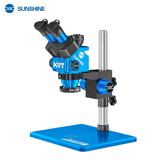 [M9T] SUNSHINE Trinocular Microscope / Blue