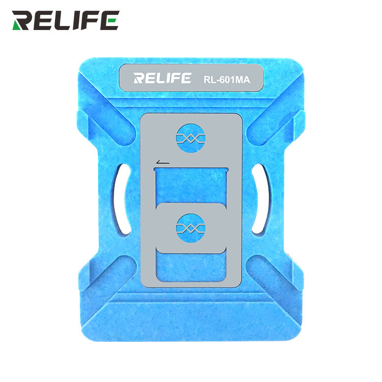 Cargue la imagen en el visor de la galería, [RL-601MA] Relife RL-601MA iPhone CPU Lower Layer Tin Planting Platform Set for iPhone 8 to 17Pro Max A11 to A19 Pro
