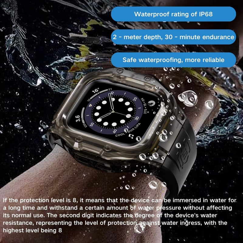 Load image into Gallery viewer, [IP68 Waterproof] Apple Watch Series 10 42mm 46mmm - All-in-One Diving &amp; Rainproof Waterproof Watch Band With Shell &amp; Film
