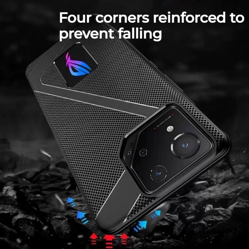 Cargue la imagen en el visor de la galería, ASUS Rog Phone 9 &amp; 9 Pro - Full Coverage Shockproof &amp; Heat Dissipation Essentials Series Case - Polar Tech Australia
