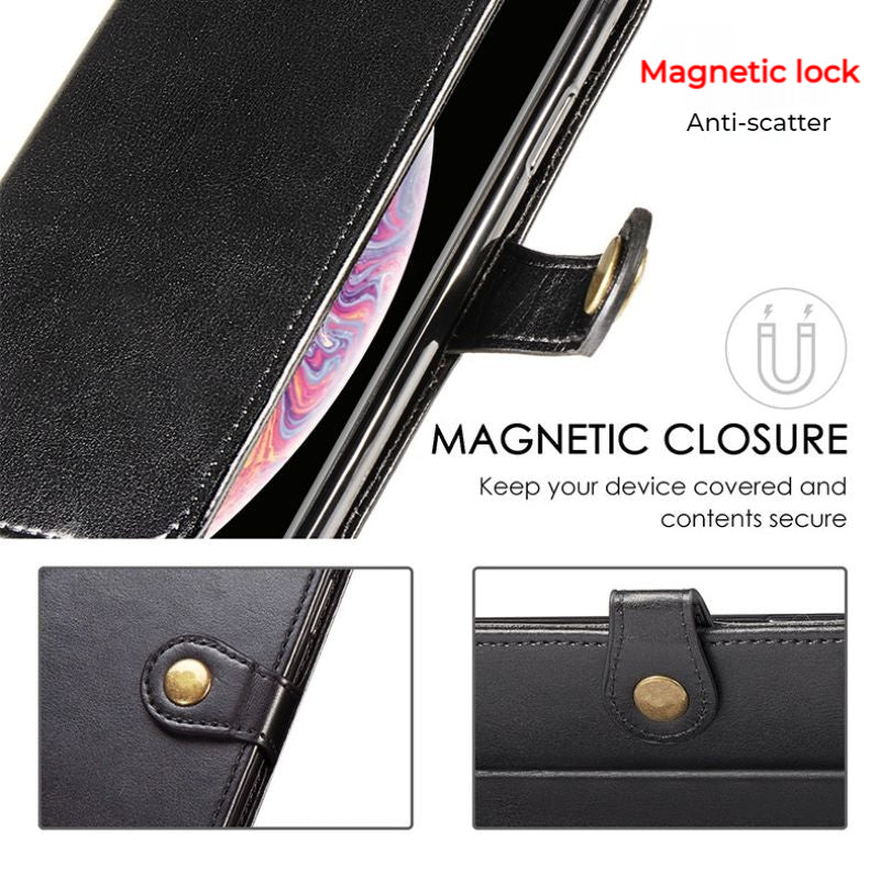 Chargez l&#39;image dans la visionneuse de la galerie, [With Card Slot] Asus Zenfone 8 &amp; 8 Flip - Business PU Leather Flip Case Essentials Series Case - Polar Tech Australia
