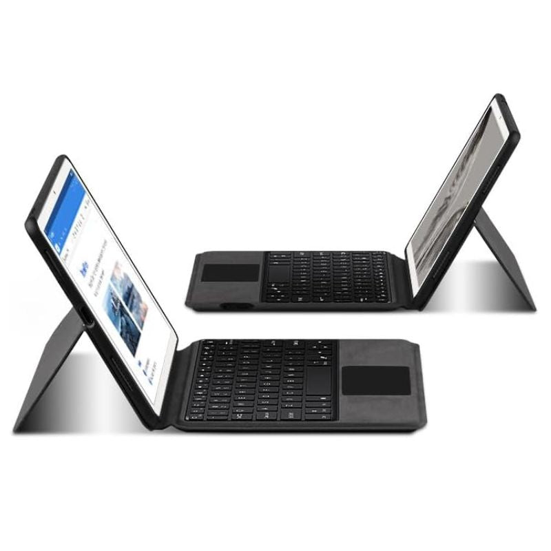 Load image into Gallery viewer, [With Backlit] Samsung Galaxy Tab A9 2023 8.7&quot; (SM-X110/X115) - PU Leather Flip Cover Smart Bluetooth Touch Keyboard Case - Polar Tech Australia
