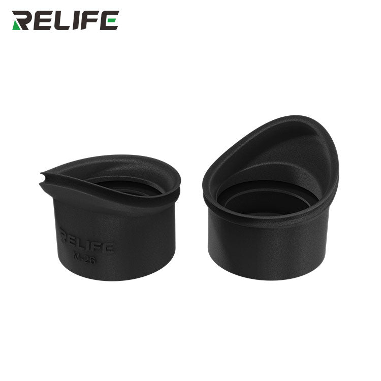 Load image into Gallery viewer, [Pair] [M-26] RELIFE Microscope Eyecup Rubber Eyepiece Eye Covers Guards Shield
