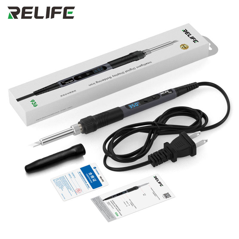 Load image into Gallery viewer, [RELIFE 936] – 90W Digital Soldering Iron - Polar Tech Australia

